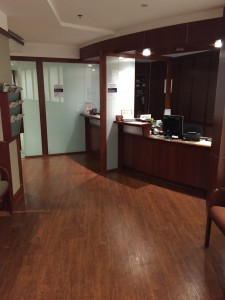 Front Desk Reception Area